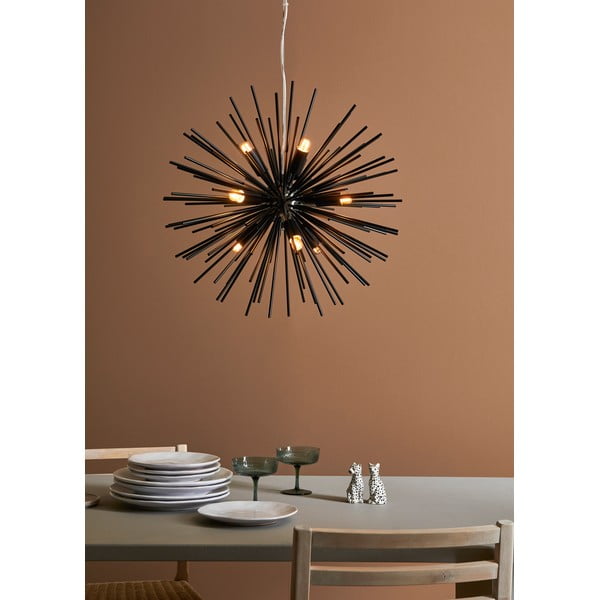 Черно висящо осветително тяло Soleil - Markslöjd-image-1