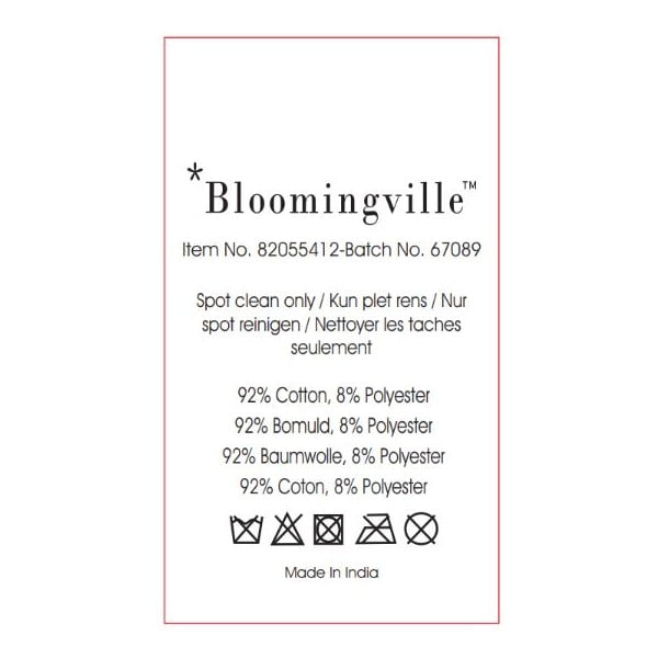 Бяло-сив памучен килим 90x150 cm Katie – Bloomingville-image-4