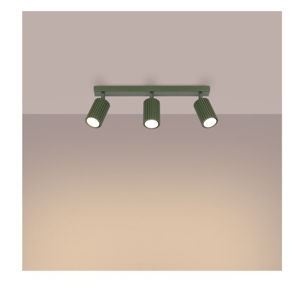 Зелен прожектор 6,5x45 cm Gleam – Sollux-image-4