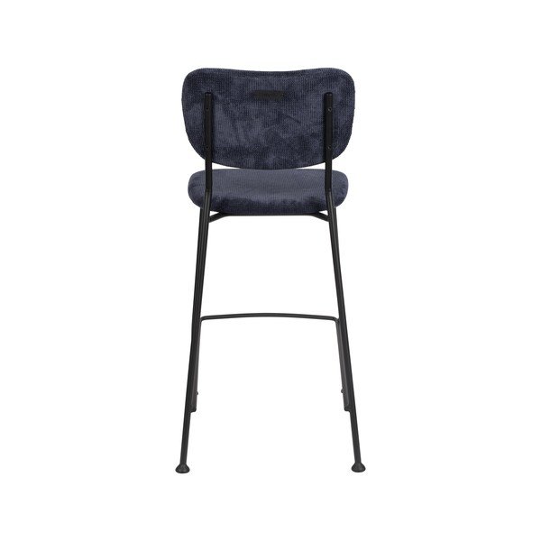 Тъмносини бар столове в комплект от 2 броя 92 cm Benson - Zuiver-image-4