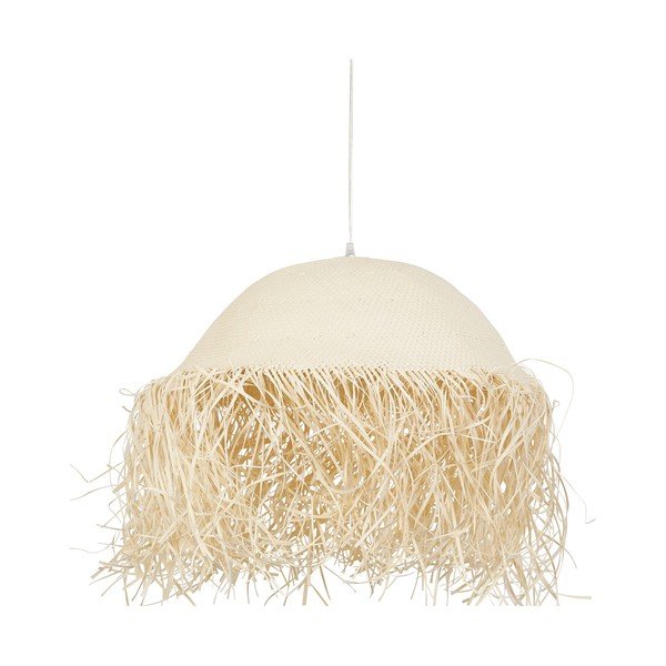 Кремава висяща лампа ø 50 cm Palmeraie - Côté Table-image-3