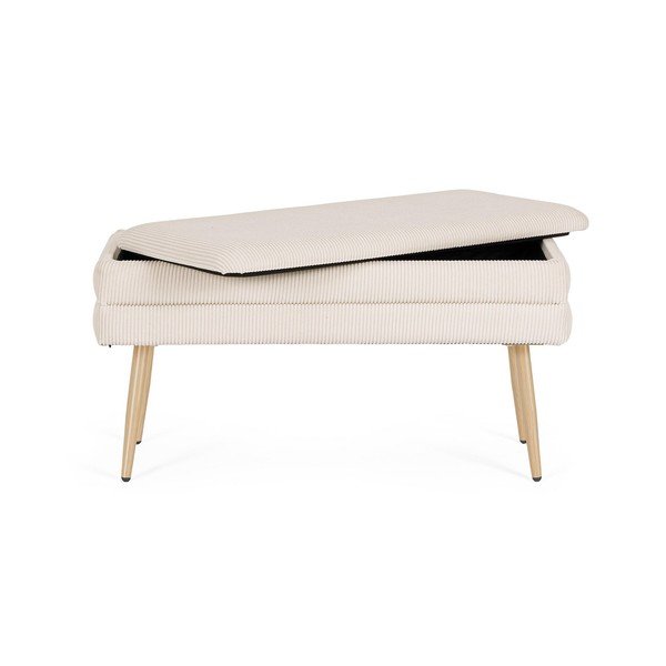 Бяла подплатена пейка Olga – Bizzotto-image-3