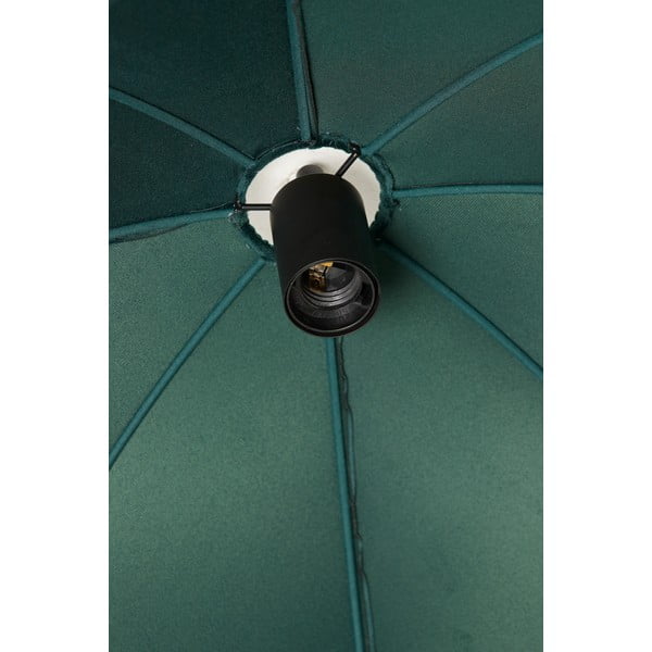 Висящо осветително тяло в петролен цвят с текстилен абажур ø 40 cm Malacia – Light & Living-image-4