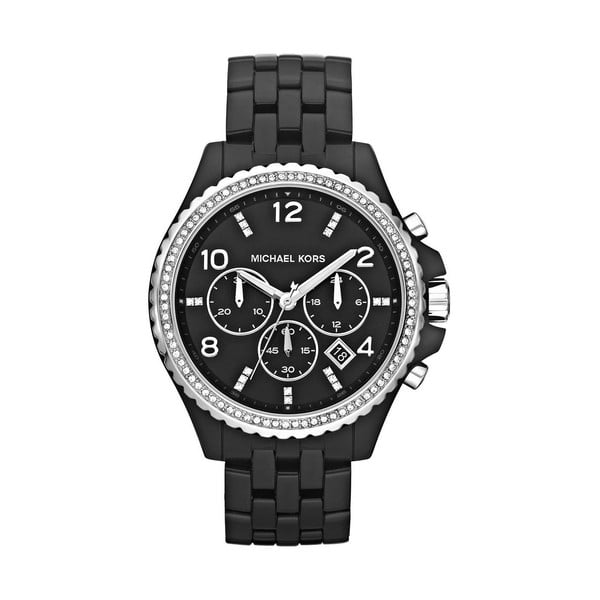 Černé dámské hodinky Michael Kors