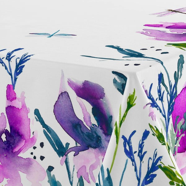 Памучна покривка за маса , 150 x 150 cm Midnight Iris - Happy Friday Basic-image-3