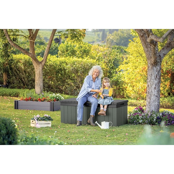 Зелена градинска кутия за съхранение Darwin – Keter-image-4