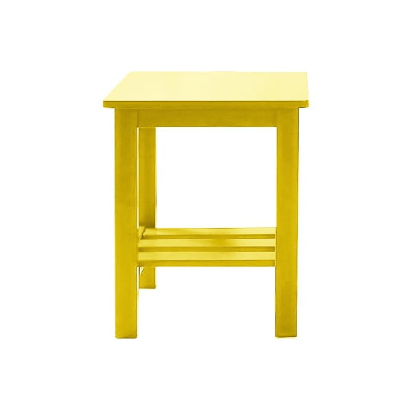 Noční stolek Trend Range, žlutý
