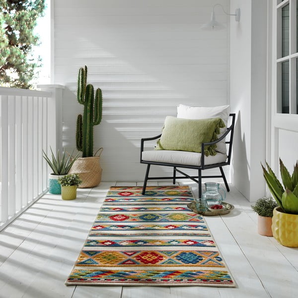 Външен килим 80x230 cm Sunshine – Flair Rugs-image-1
