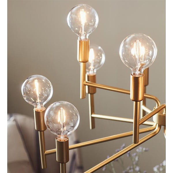 Висяща лампа с дванадесет рамена в златисто Regent - Markslöjd-image-2