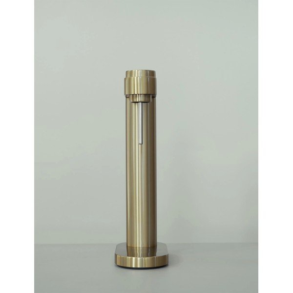 Машина за газирани напитки от неръждаема стомана в месингов цвят Brus – Stelton-image-4