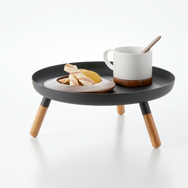 Метален поднос ø 32 cm – YAMAZAKI-image-2