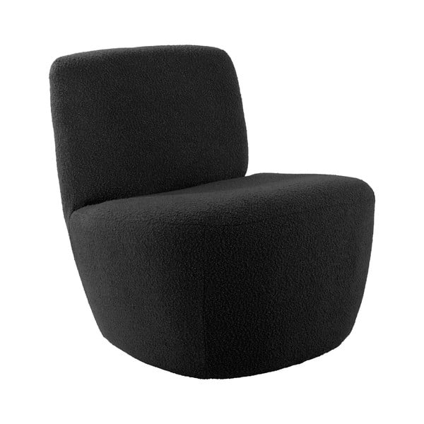 Черно кресло от плат букле Ada – Leitmotiv