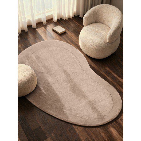 Бежов ръчно изработен килим със смес от вълна 125x200 cm Kari Organic – Villeroy&Boch-image-1