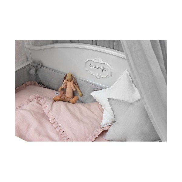 Сива детска ленена възглавница във формата на звезда Stone Gray - BELLAMY-image-3