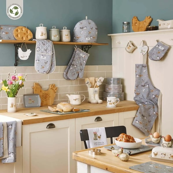 Памучни кърпи за съдове в комплект от 2 бр. 45x65 cm Hen House – Cooksmart ®-image-1