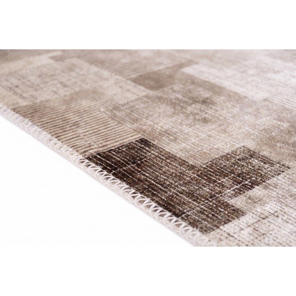 Бежов килим подходящ за пране 50x80 cm Cubo – Vitaus-image-2