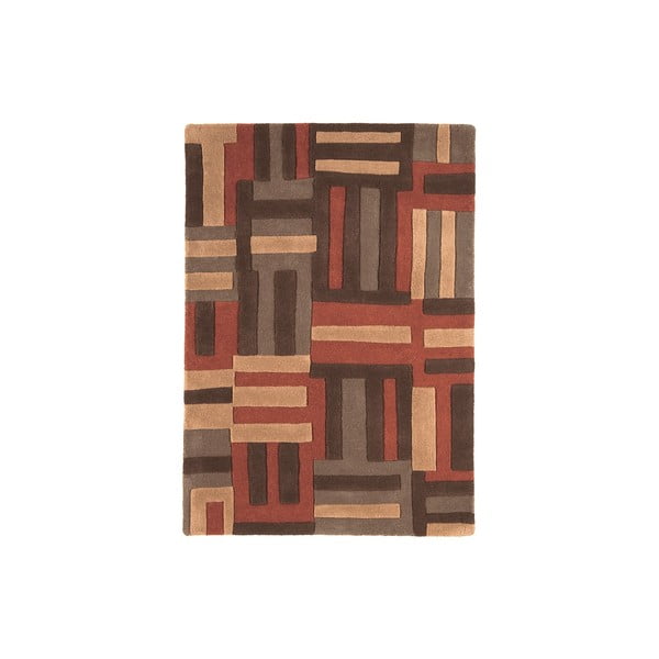 Vlněný koberec Code Terra, 120x170 cm