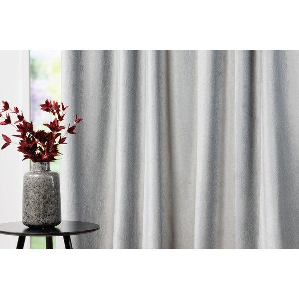 Сиво перде 140x260 cm Roma – Mendola Fabrics-image-3