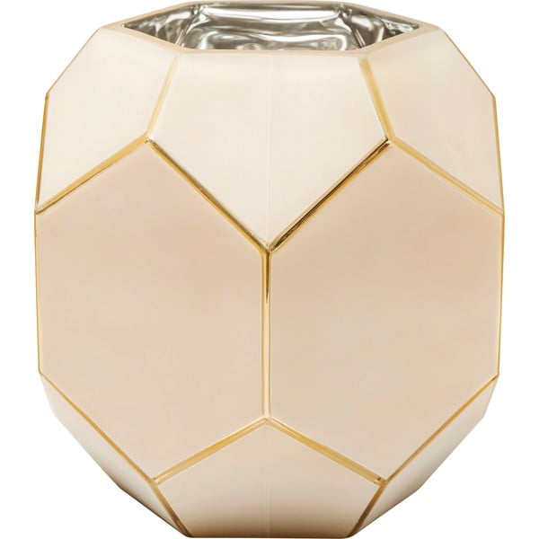 Светлорозова стъклена ваза, височина 22 cm Art Pastel - Kare Design