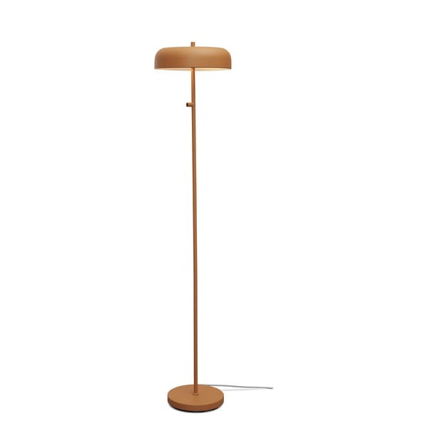 Оранжева подова лампа с метален абажур (височина 145,5 cm) Porto – it's about RoMi