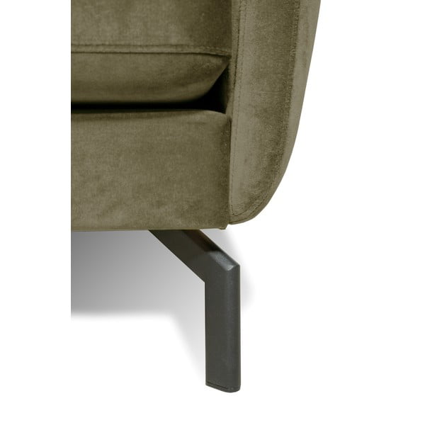 Ъглов диван от зелено кадифе (ляв ъгъл) Magic - Scandic-image-4