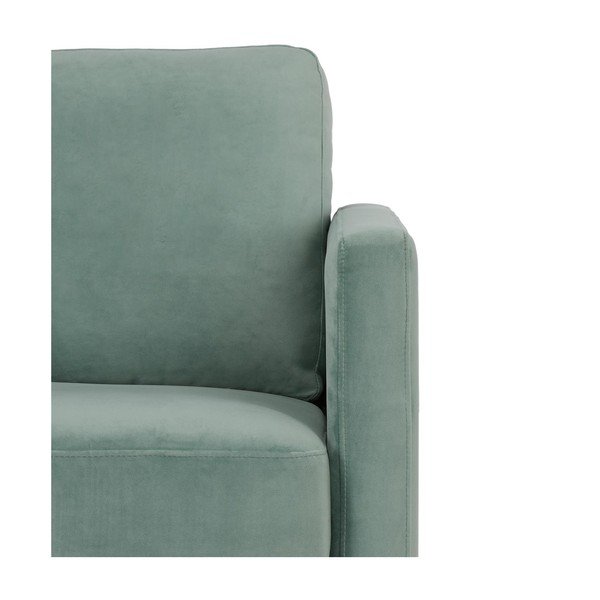 Тюркоазен кадифен диван 184 cm Highland – Støraa-image-4
