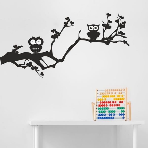 Декоративен стикер за стена Happy Owl - Unknown