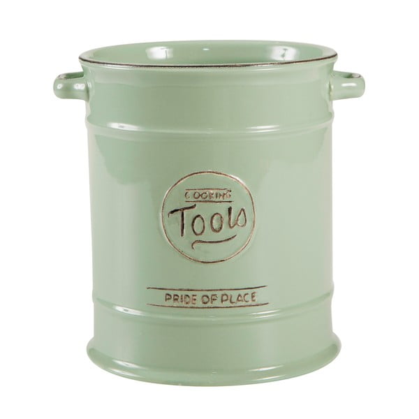 Зелена керамична кутия за кухненски прибори Pride Of Place Pride of Place - T&G Woodware