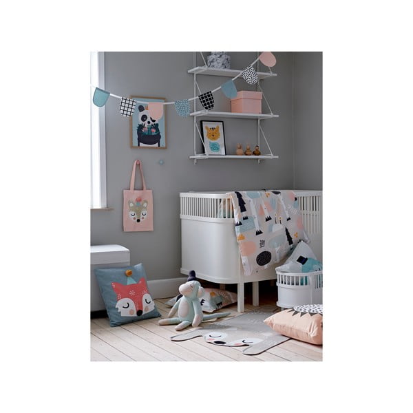 Бежов детски килим от памук , 62 x 120 cm Bibi Bear - Södahl-image-1