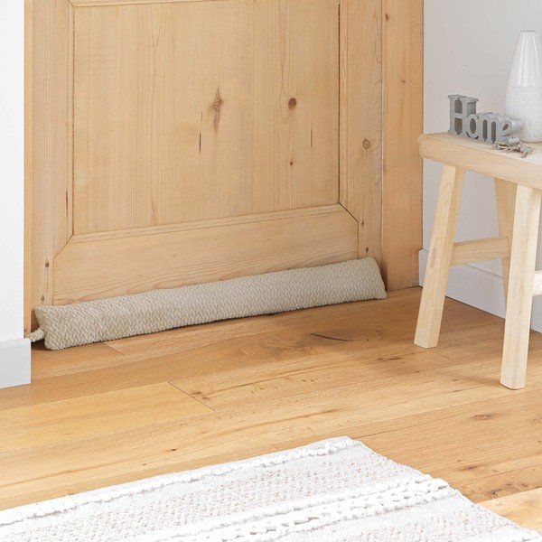 Бежово уплътнение за врата 10x80 cm Flanela – douceur d'intérieur-image-1