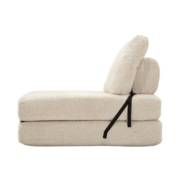 Бяло разтегаемо кресло от прежда с примки от букле Faster – Mauro Ferretti-image-4