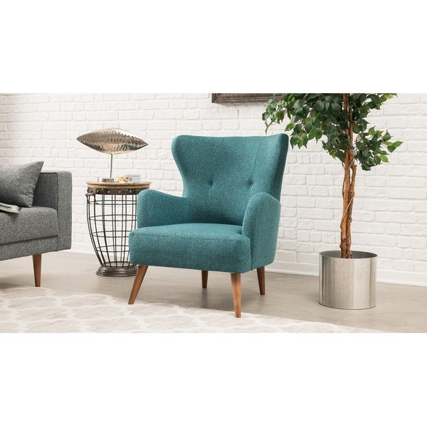 Син фотьойл Jane Karina - Balcab Home-image-1