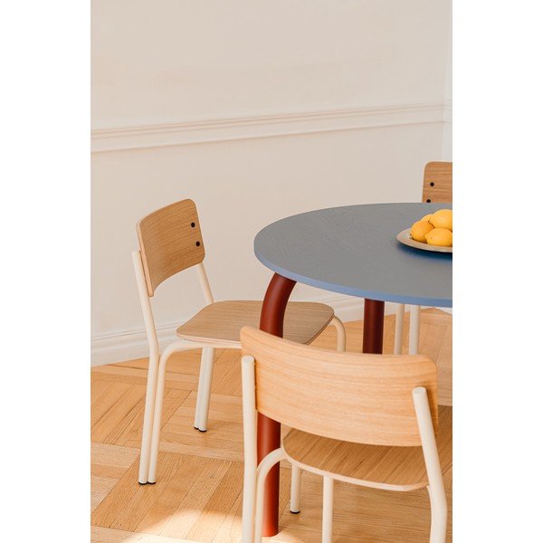 Кръгла трапезна маса ø 100 cm Meko – noo.ma-image-3