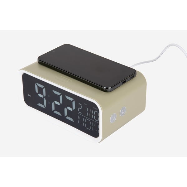 Дигитална аларма с безжично зарядно Chunky LED – Karlsson-image-3