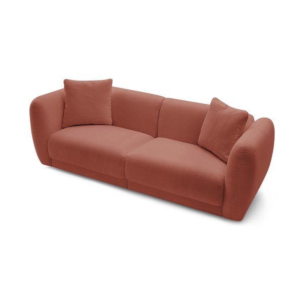 Червен диван 230 cm Bourbon - Bobochic Paris-image-4
