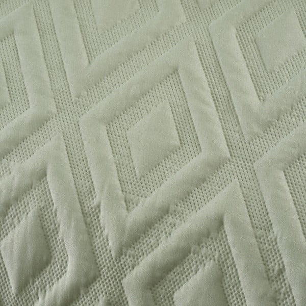 Зелено единично  спално бельо 135x200 cm Jacob Geo – Catherine Lansfield-image-4