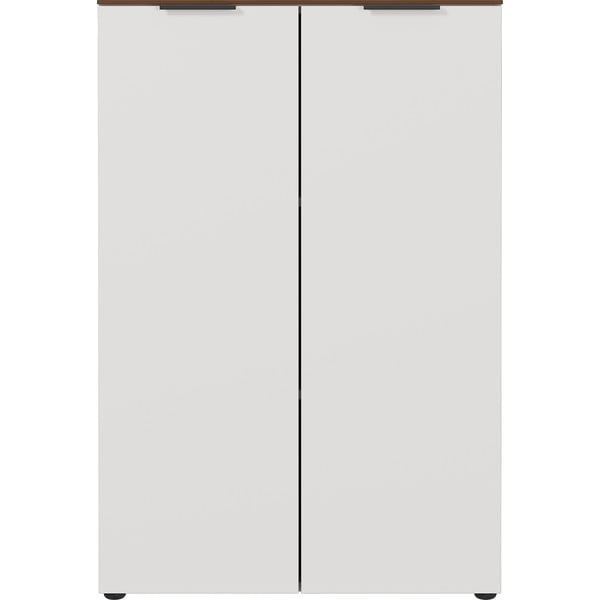 Сив и бежов шкаф от орех 81x120 cm Ancona - Germania