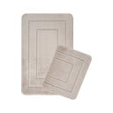 Светлокафяви килими за баня в комплект от 2 бр. 50x80 cm Cerceve – Foutastic
