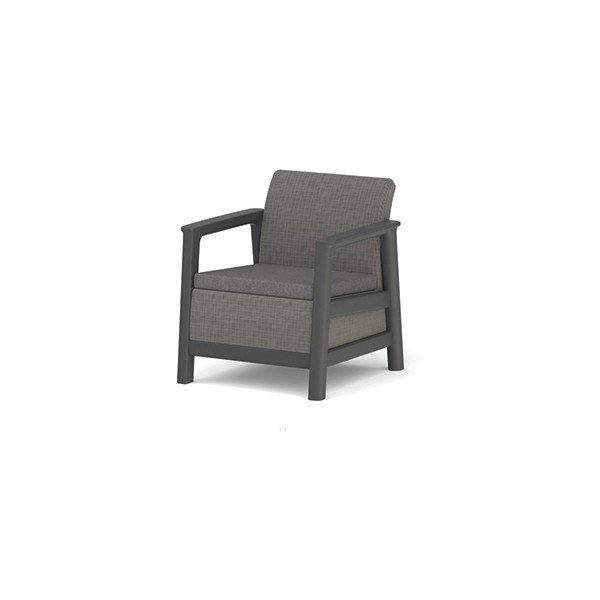 Сиви пластмасови градински столове в комплект 2 бр. Scandi Linea – Keter