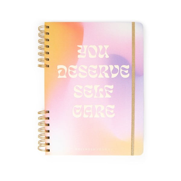 Уелнес дневник 200 страници формат А4 You Deserve – DesignWorks Ink