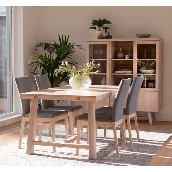 Матова лакирана дъбова маса за хранене , 170 x 95 cm Brooklyn - Rowico-image-2