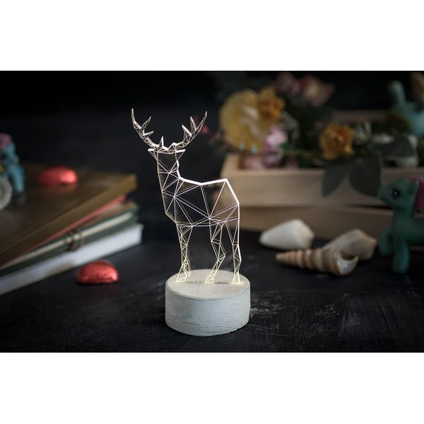 Náladové světlo Deer, 20 cm