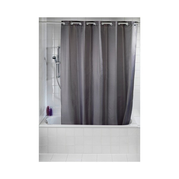 Сива завеса за душ , 180 x 200 cm Comfort Flex - Wenko-image-1