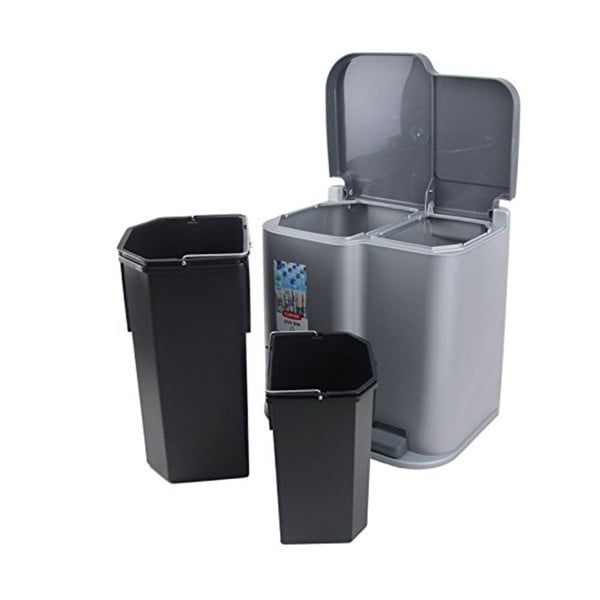 Сив кош за боклук с педал , 21 л Duo - Curver-image-2