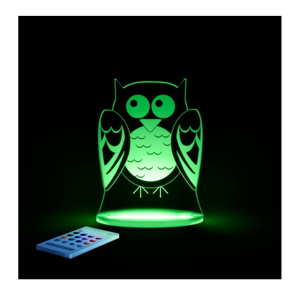 Dětské LED noční světýlko Aloka Owl