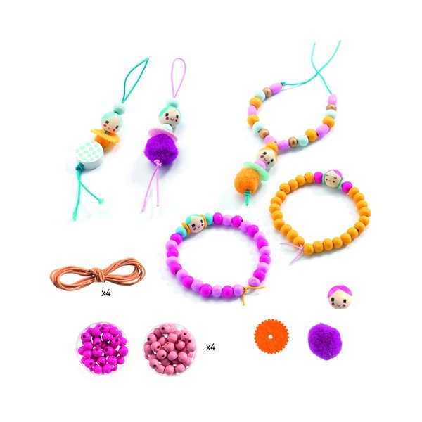 Комплект мъниста за изработване на фигурки - Djeco-image-2