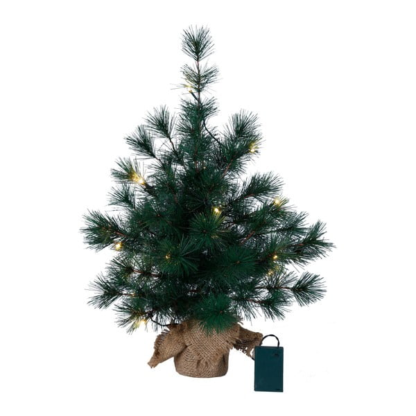 Umělý vánoční LED stromeček Best Season Tree In Jute Bag, 60 cm
