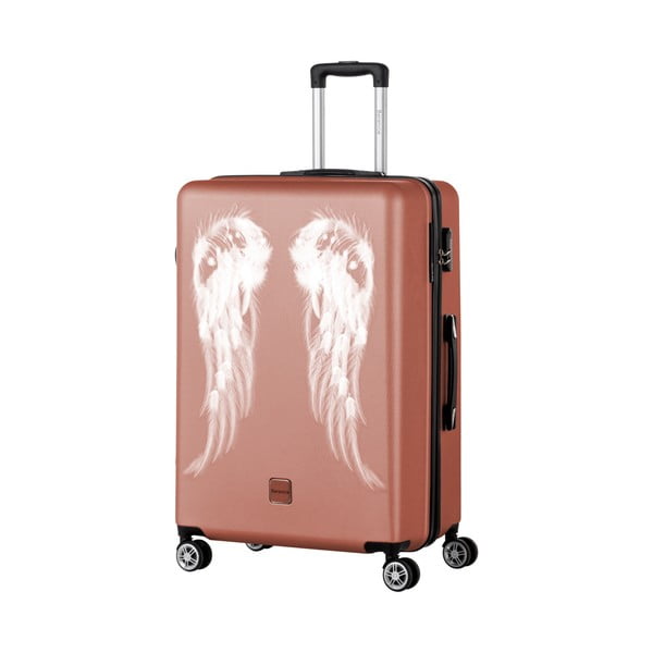 Старо розово куфарче Wings, 107 л - Berenice