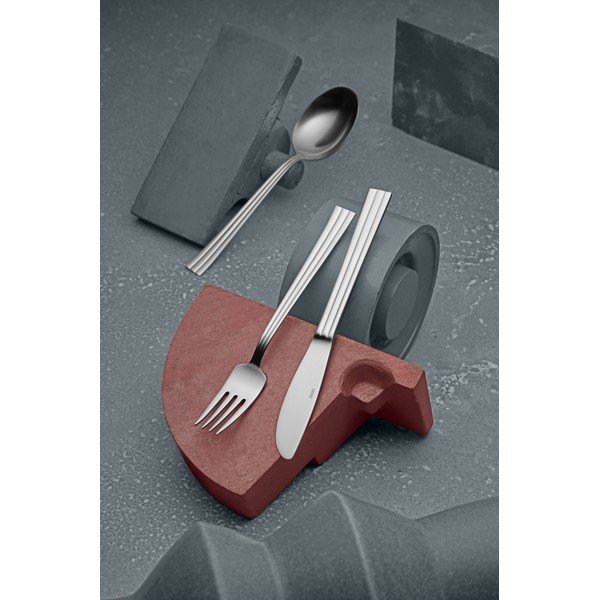 Прибори за хранене от неръждаема стомана в сребрист цвят 16 бр. Thebe – Gense-image-2