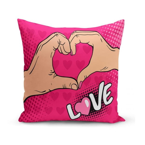 Калъфка за възглавница Love Hands, 45 x 45 cm - Minimalist Cushion Covers